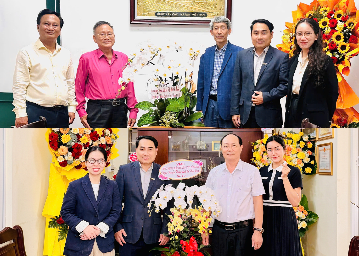 VIAC thăm và chúc mừng Đoàn Luật sư TP. Hồ Chí Minh và Đoàn Luật sư TP. Đồng Nai nhân Ngày truyền thống Luật sư Việt Nam 10/10